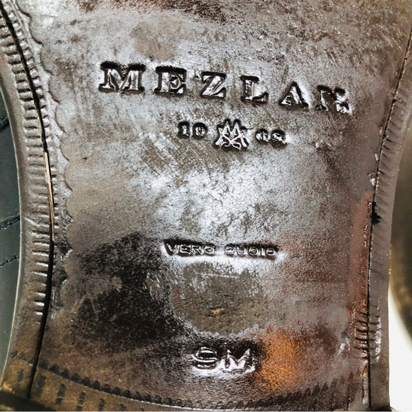 Mezlan De Angelis Monk Strap Oxford Loafers - Picture 11 of 12